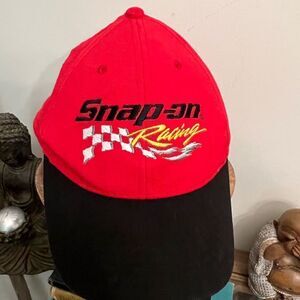 Men’s Snap On Tools Racing adjustable embroidered logo outdoor cap.